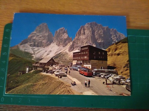 146492 vecchia cartolina passo - cartolina,