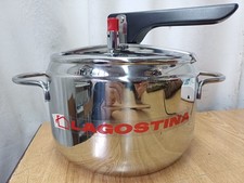 Lagostina Irradial Plus Pentola a Pressione 5 L - 22 Cm Made In Italy Nuova
