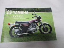 Yamaha TX750 Proprietari