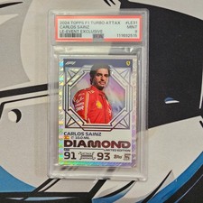 Topps F1 Turbo Attax Carlos Sainz Limited Edition Event Monza Exclusive PSA 9