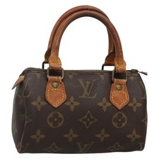 Borsa a mano Louis Vuitton Monogram Mini Speedy vintage M41534 LV originale 141922