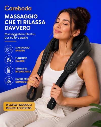 Careboda csm06 massaggiatore - careboda,