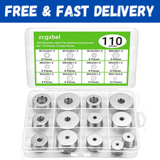 108Pcs Rondelle Piatte in