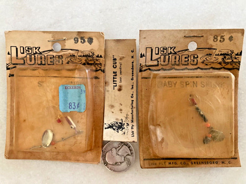 Lotto esche lisk vintage - lotto,