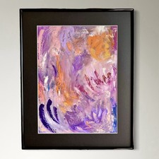 Quadro olio incorniciato