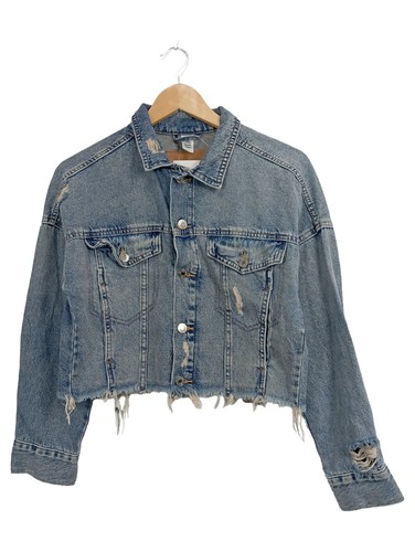 Denim giacca jeans donna blu - &denim,