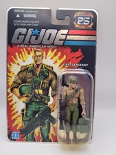 G.I. Modellino Joe 25th Anniversary Primo Sergente Duca Hasbro Foil