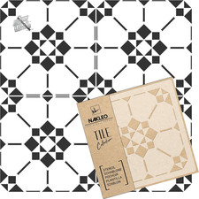 Stencil for painting tiles