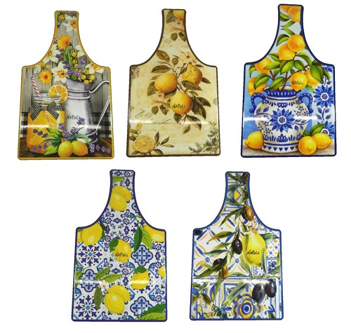 Tagliere cucina con limoni - da,
