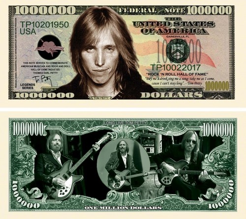 Tom petty billet million - tom,