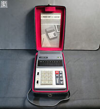 Inno-Hit K-80W Calculator Japan 1973 LED with Original Case and Manual (WORKING)