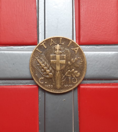 Centesimi 1939 xvii - ,