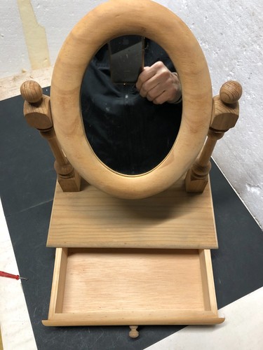 Specchio toeletta legno - da, in