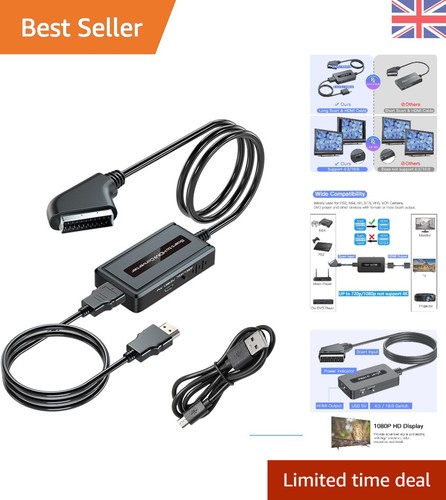 Adattatore compatto scart - da,
