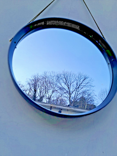 Specchio vintage anni 50 - vintage,