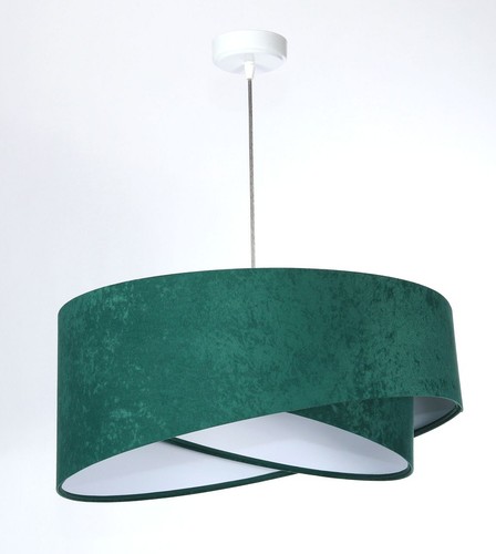 Lampadario sospeso verde - lampadario,