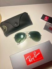 Ray-Ban Aviator j-M 3025 Full Color 001/3M Tg 58:14 Full Green Vetro Verde 