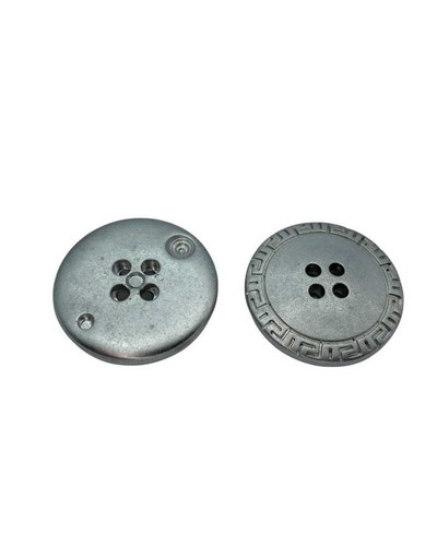 Bottone argento zama - bottone,