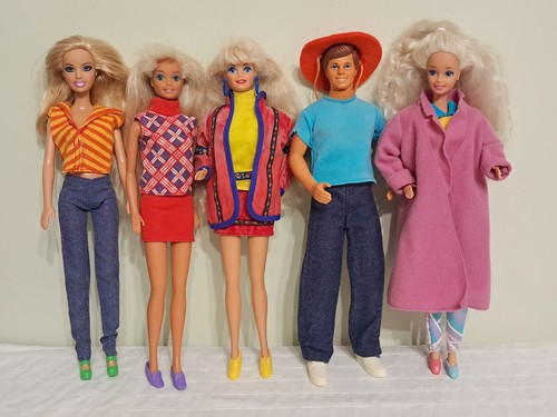 1990 coppia barbie ken - coppia,