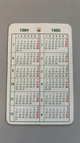 Calendario calendar rolex - /,