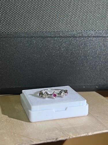 Anello oro bianco 18kt - anello,