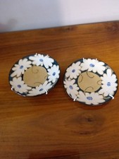 N. 2 PIATTINI CERAMICA DI ALBISOLA ANNI 30/40