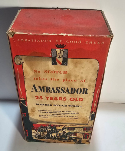 Ambassador scotch whisky - scotch,