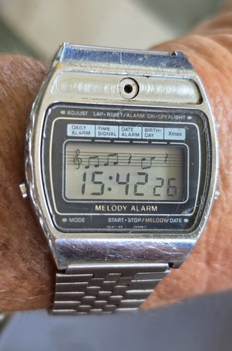 Orologio digitale vintage