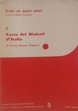 Libro - PELLEGRINI Giovanni Battista - CARTA DEI DIALETTI D'ITALIA.