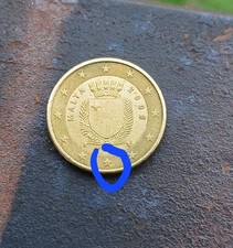 MALTA 10 EURO CENT 2008. Moneta rara 