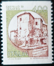Timbre italie château de - timbre,