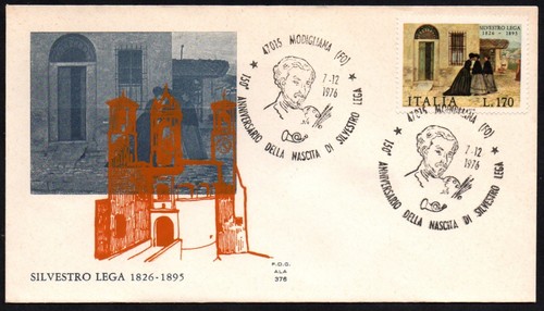Fdc ala 1976 silvestro - fdc, lega
