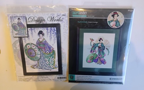 Artiste garden geisha - geisha, angel
