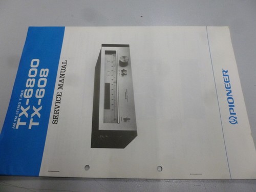 Pioneer 6800 608 - tx-6800,