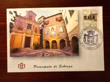 postcard Seborga - Piazza San