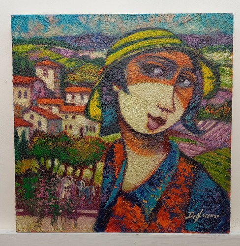 Quadro dipinto paesaggio - quadro,