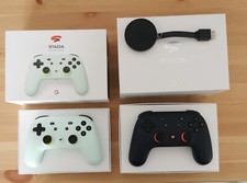 GOOGLE STADIA FOUNDERS EDITION + CHROMECAST ULTRA + SECONDO CONTROLLER