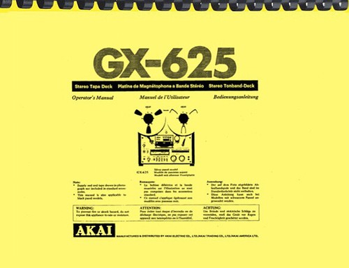 Akai 625 reel - gx-625, to