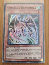 CARTA YU-GI-OH!  - CORSESCA DRAGUNITA' - HA04-IT044 - NUOVA - SUPER RARA - 1^ED.