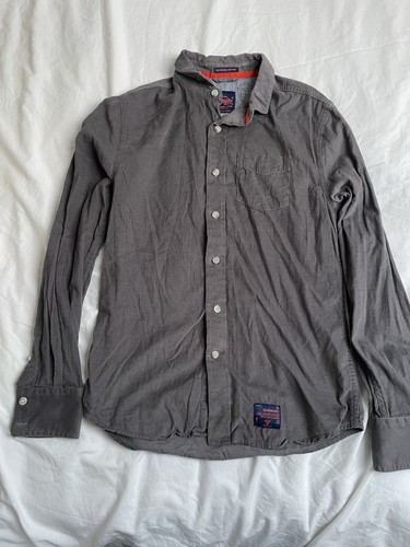 Superdry grey fine - grey, shirt