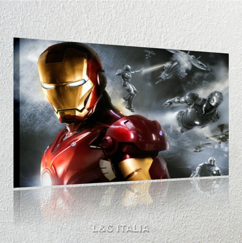 Iron man quadro moderno - iron,