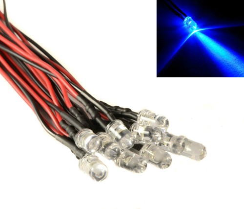 10x lampada led 5mm - lampada,