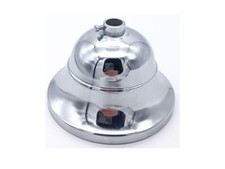 Rosone in metallo Cromo lucido