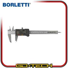 CALIBRO DIGITALE BORLETTI 150mm CDJB15 EXTRA PRECISO ELETTRONICO con DISPLAY LCD