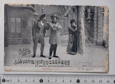 I122480 Cartolina - Boheme (Puccini) - Atto III - VG 1905