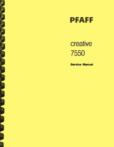 Pfaff creative 7550 macchina - creative,