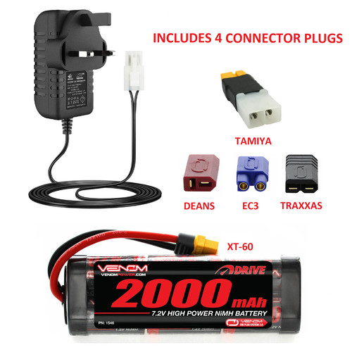 Batteria caricatore hsp 2v - batteria, 7,2v