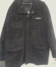 Giacca utility scamosciata