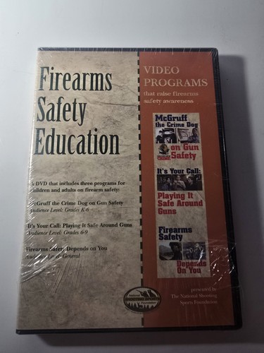 Firearms safety education - education, dvd