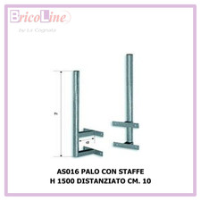 PALO FISSO CON STAFFA PER